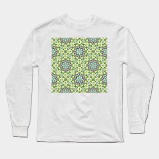 Easter Floral Kaleidoscope 14 Long Sleeve T-Shirt